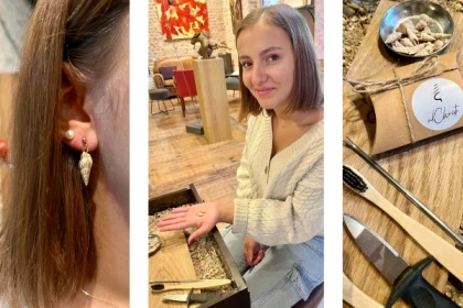 Champagne jewellery workshop with wine tasting at "l’Artelier dans ma cour" - Exploregion