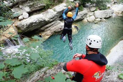 Canyoning level 2 - Gours du Ray - Exploregion
