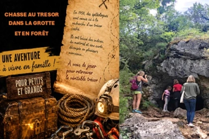 Visit and treasure hunts in the cave and in the forest - Exploregion