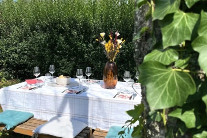 Bucolic Lunch in Garden - Exploregion