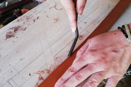 First attempts at leather crafting - Exploregion