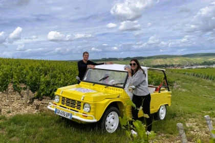 Grands Crus tour in e-Mehari and Chablis tasting - Exploregion
