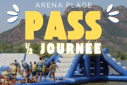 ARENA - 1/2 Day pass Water Glisse Passion Aréna Plage - Exploregion