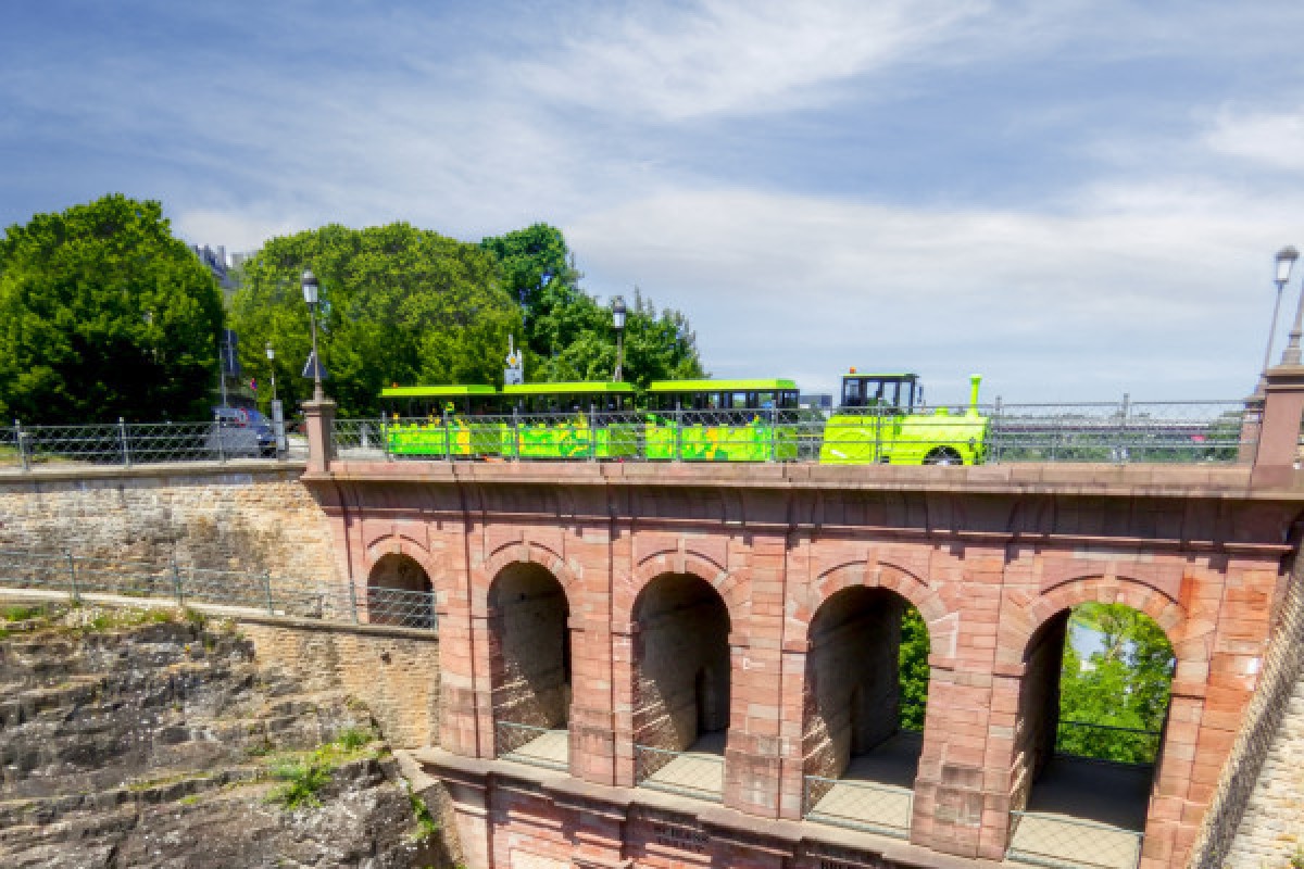 City Train in the Old Town of Luxembourg - Exploregion