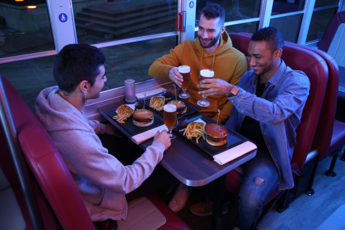 Experience American Food in an Authentic American School Bus - Exploregion