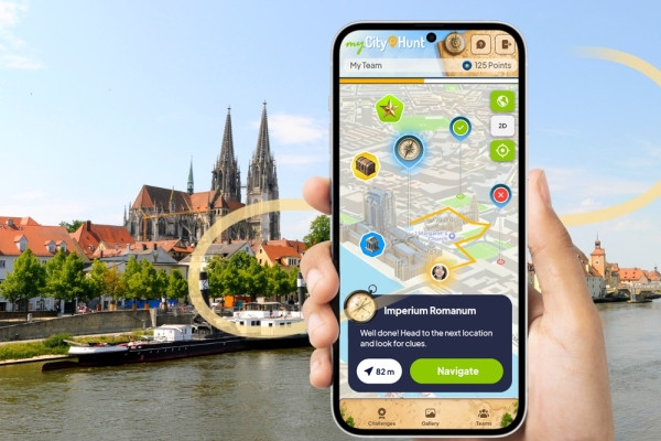 Digitale Schnitzeljagd Regensburg - Exploregion
