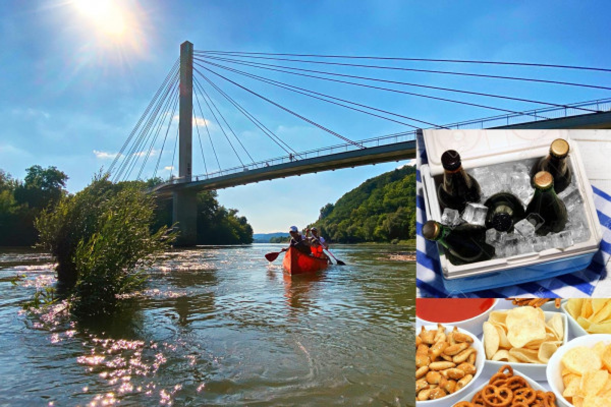 Kanu Rundkurs mit Getränke & Knabbereien (3,5 - 4 std.) - Exploregion