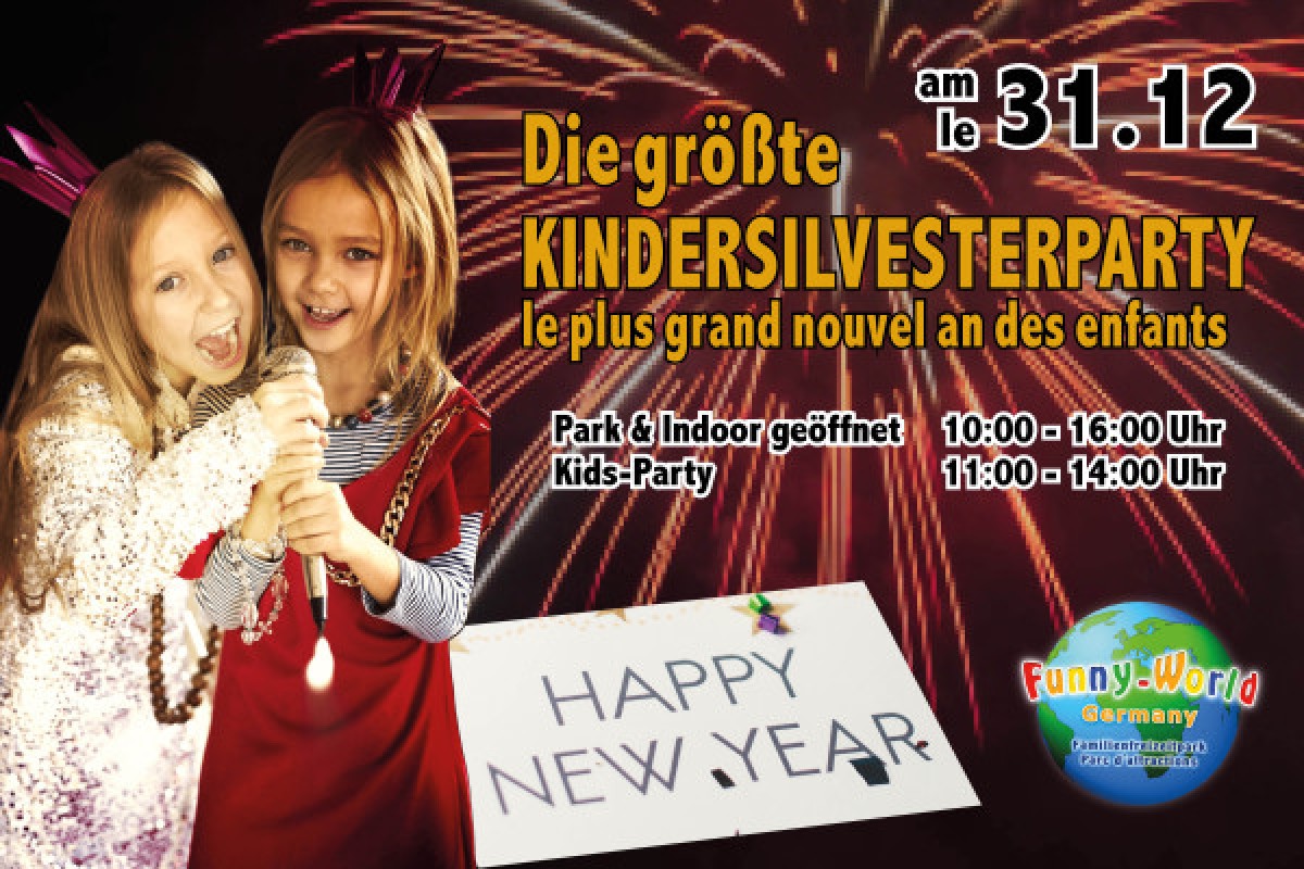 The biggest New Year's Eve for children - Exploregion
