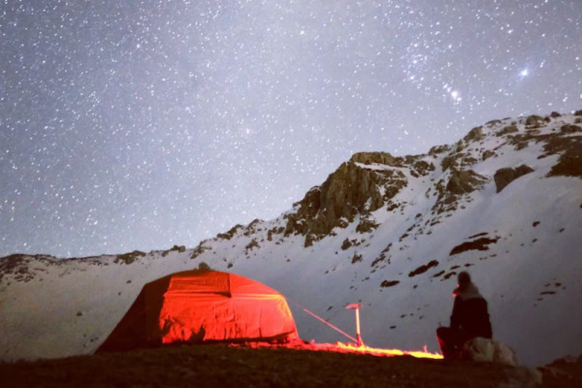 Snowshoe bivouac weekend - Exploregion